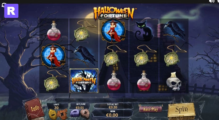 free halloween fortune slot